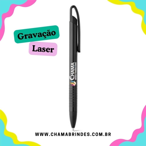 EDGE. Esferográfica em alumínio com escrita em preto-81126