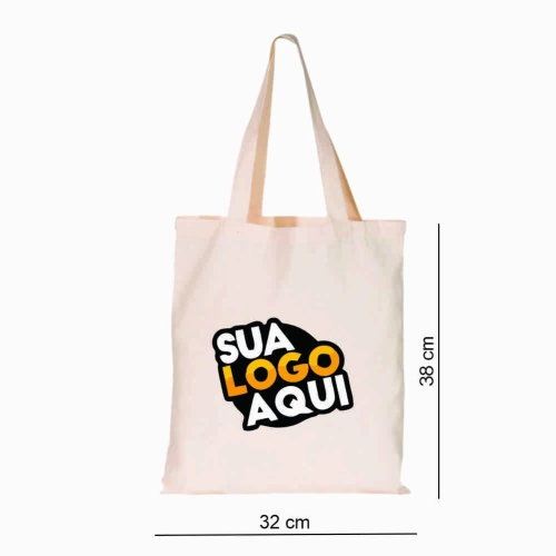  Sacola de Algodão Ecológica 32x38cm -3666L