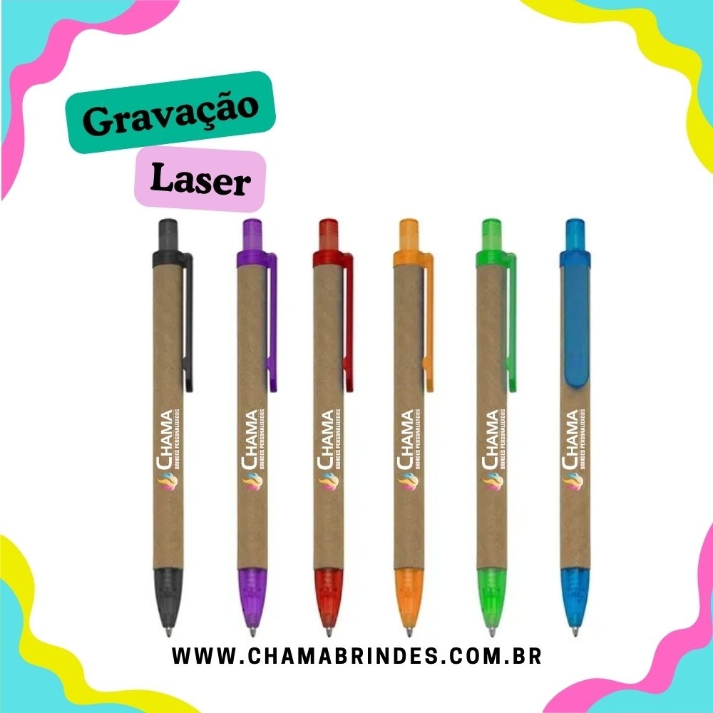 Caneta Ecológica Papelão-00007