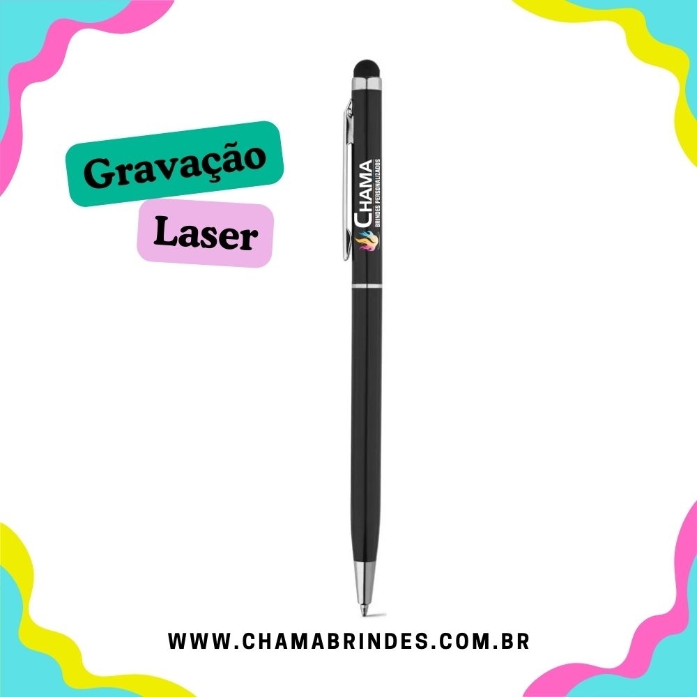 KAYLUM. Esferográfica em alumínio com tratamento antibacteriano e escrita em azul-91791