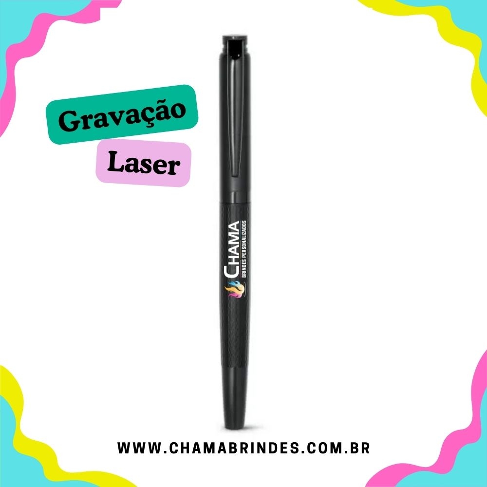 BLAZON. Roller em metal com escrita em preto