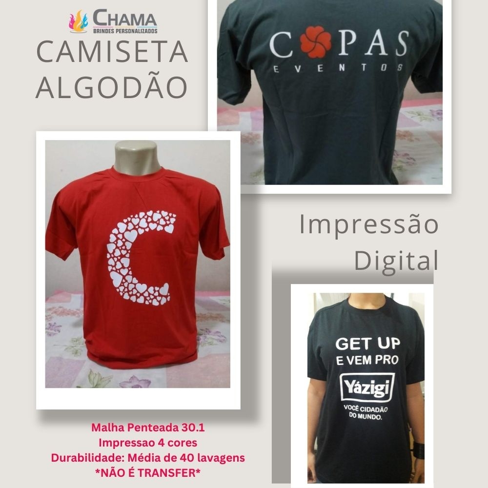 GOIABA. Camiseta unissex de corte regular
