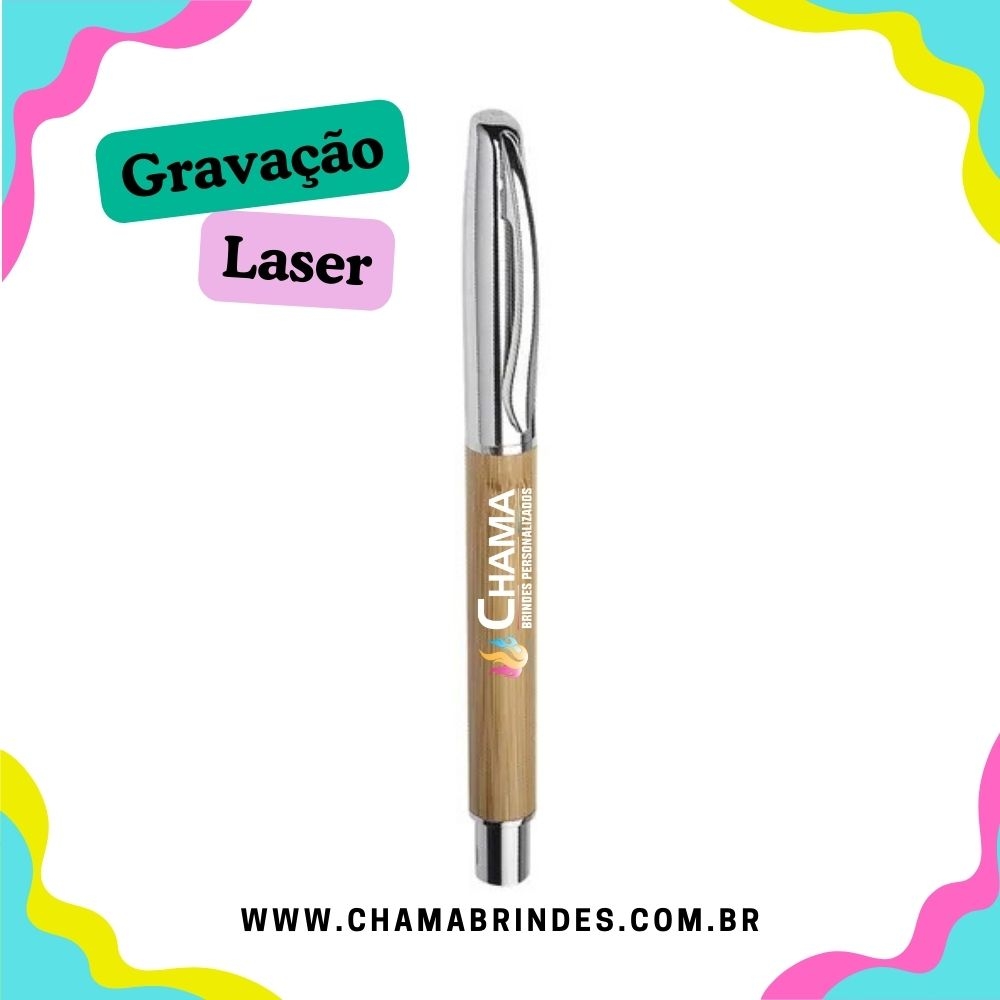 Caneta Roller Metálica