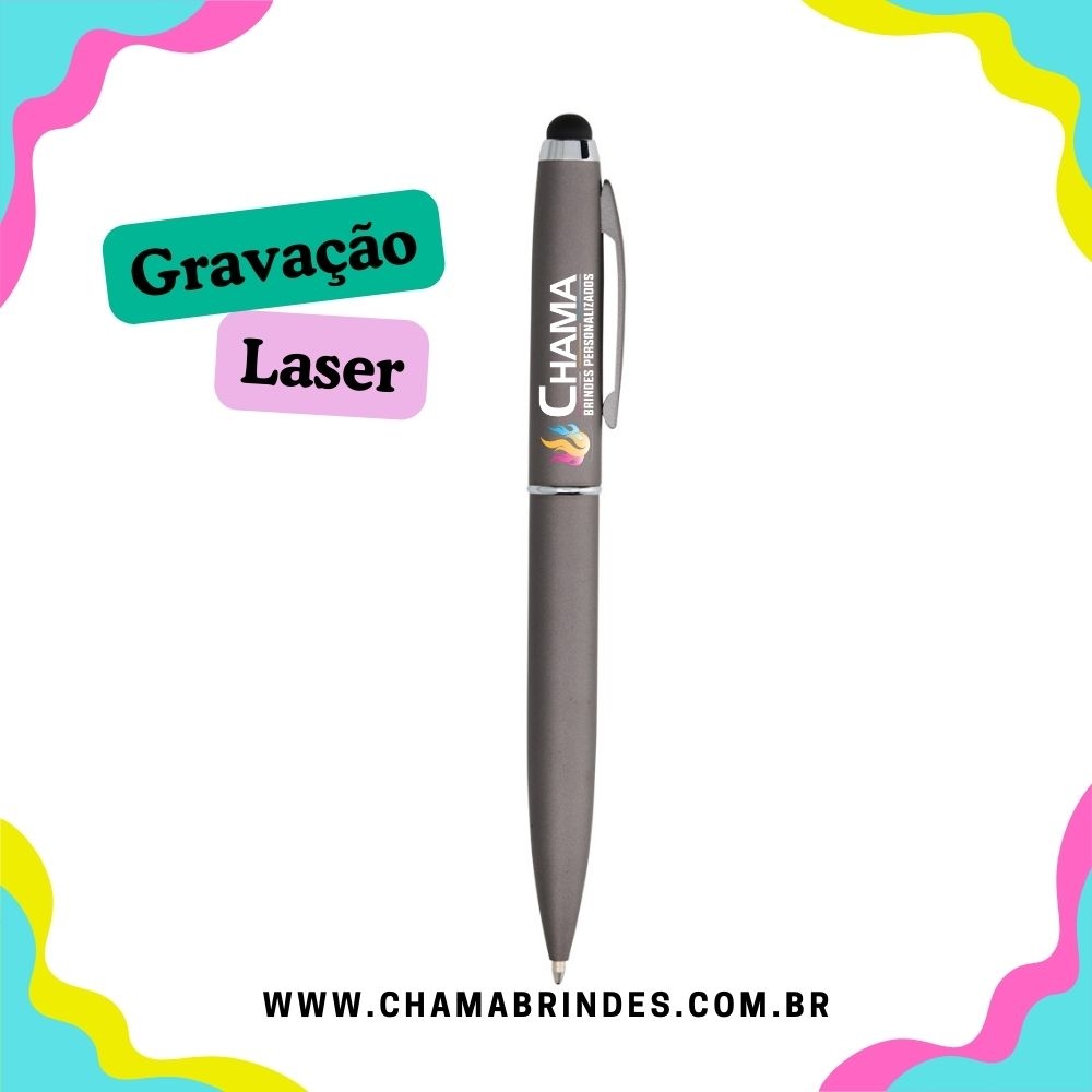Caneta Metal Touch