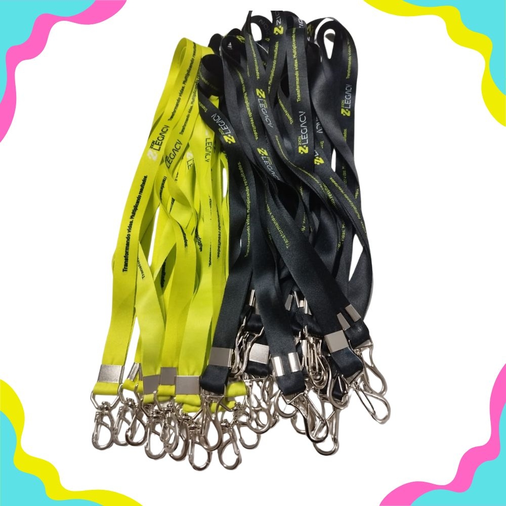 Credenciais - Cordões - Crachás - Personalizados