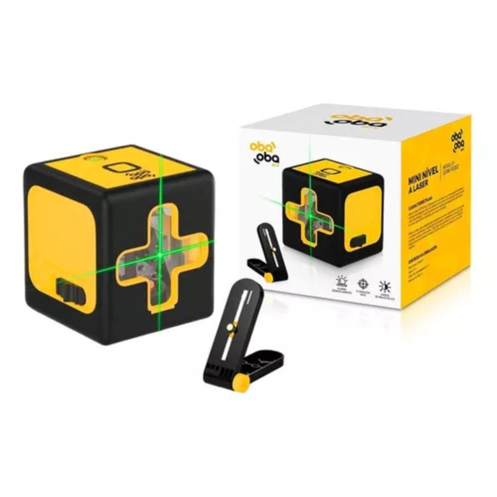 Nível A Laser Com Autonivelamento- 2 Linhas - Alcance 20m